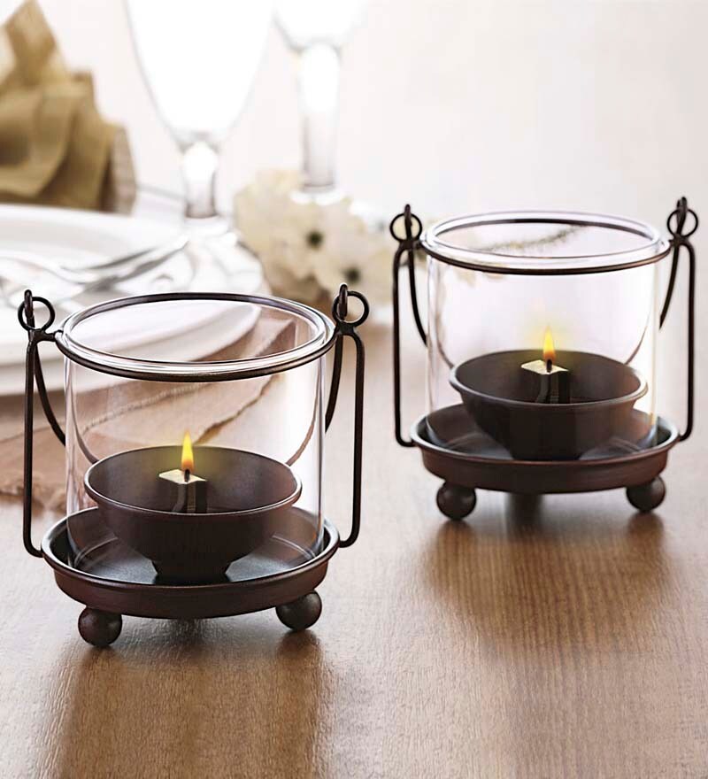 borosil diya set