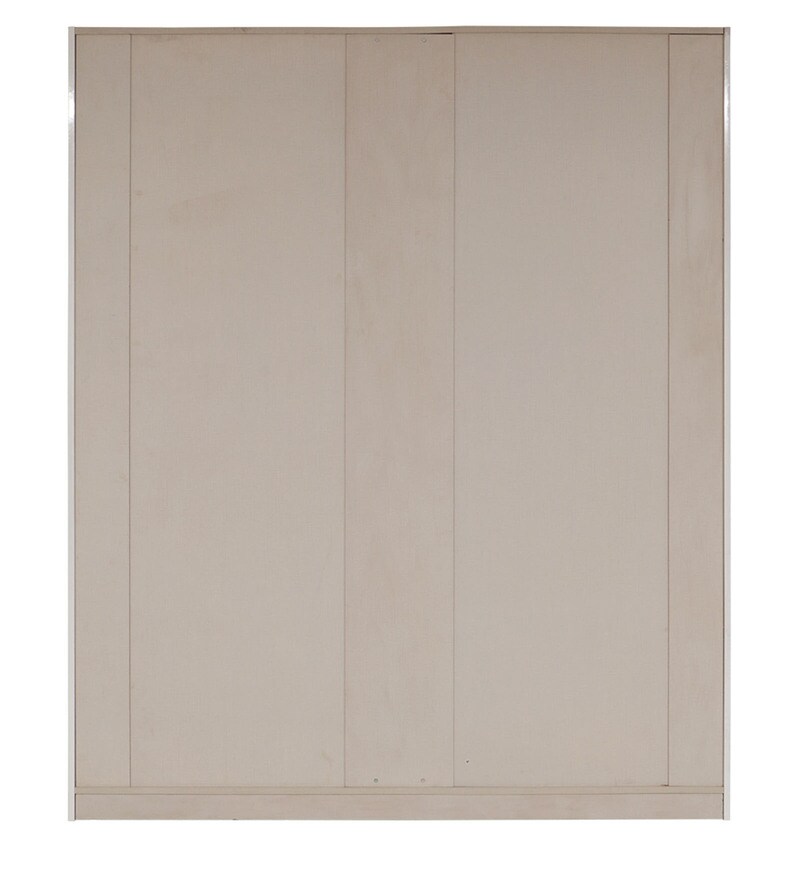 Buy Boston 4 Door Wardrobe in White Colour by Evok Online 4 Door