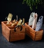 Boat Cutlery Caddy Holder with Handle