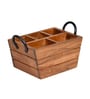 Boat Cutlery Caddy Holder with Handle
