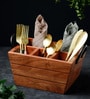 Boat Cutlery Caddy Holder with Handle