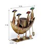 Boat Gold Iron Pen Stand
