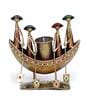 Boat Gold Iron Pen Stand