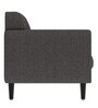 Bobbin 1 Seater Sofa in Charcoal Grey Colour