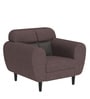 Bobbin 1 Seater Sofa in Magenta Colour