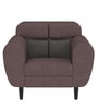 Bobbin 1 Seater Sofa in Magenta Colour