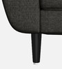 Bobbn Fabric 1 Seater Sofa in Charcoal Colour