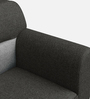Bobbn Fabric 1 Seater Sofa in Charcoal Colour