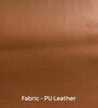 Bobby Pu Leather 1 Seater Sofa In Tan Colour