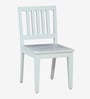 Bochov Mango Wood 6 Seater Dining Set In White Wirebrush Finish