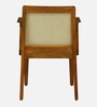Bochov Mango Wood Arm Chair In Rustic Teak Finish