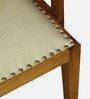 Bochov Mango Wood Arm Chair In Rustic Teak Finish