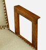 Bochov Mango Wood Arm Chair In Rustic Teak Finish