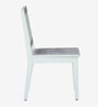 Bochov Mango Wood Dining Chair In White Wirebrush Finish ( Set Of 2 )