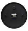 Green Plastic Bodoni Round Modern Wall Clock