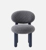 Boevian Bubble Lounge Chair In Charcoal Grey Colour
