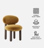 Boevian Bubble Lounge Chair In Yellow Colour