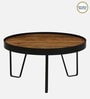 Bogan Metal Coffee Table In Black Colour