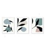 Bohemian Abstract Botanical Boho Wall Art Framed Art Print for Bedroom Minimalist Office Room D cor