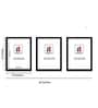 Bohemian Abstract Botanical Boho Wall Art Framed Art Print for Bedroom Modern Aesthetic