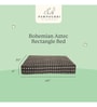Bohemian Aztec Rectangle Bed for Dogs