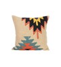 Bohemian Tufted Geometric Throw Cushion Cover (18x18)