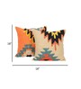 Bohemian Tufted Geometric Throw Cushion Cover (18x18)