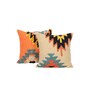 Bohemian Tufted Geometric Throw Cushion Cover (18x18)