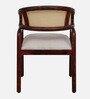 Bohlen Sheesham Wood Arm Chair In Honey Oak Finish