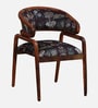 Bohlen Sheesham Wood Arm Chair In Honey Oak Finish