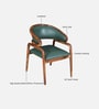 Bohlen Sheesham Wood Arm Chair In Rustic Teak Finish Bohlen Sheesham Wood Arm Chair In Rustic Teak Finish