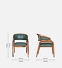 Bohlen Sheesham Wood Arm Chair In Rustic Teak Finish Bohlen Sheesham Wood Arm Chair In Rustic Teak Finish