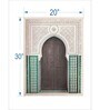 Boho art arabic architecture