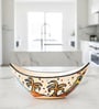 Boho Beach Boat Shape Ceramic Bowl Set of 2(200ml Each)