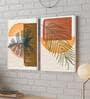 Mandala Chakra Multicolour Synthetic Wood Framed Canvas Art Print