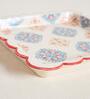 Boho Chakras Scallop Plate