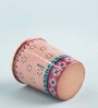 Boho Cycle 275ml Pink & Red Copper Everyday Glass