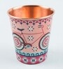 Boho Cycle 275ml Pink & Red Copper Everyday Glass