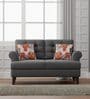 Royaloak Boho Fabric 2 Seater Sofa in Grey Colour