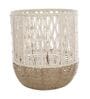 Boho Macrame Handmade Cotton & Jute Laundry Basket