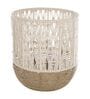 Boho Macrame Handmade Cotton & Jute Laundry Basket