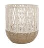 Boho Macrame Handmade Cotton & Jute Laundry Basket