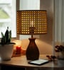 Boho Rattan Lamp