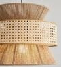 Boho Rattan Pendant Lamp (Beige)