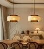 Boho Rattan Pendant Lamp (Brown)