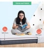 Boingg! 4 Inch HR Foam Mattress In Double Queen Size With Anti-Bacteria, Aloe Vera Treated & Hypoallergenic