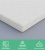 Boingg! 4 Inch HR Foam Mattress In Double Queen Size With Anti-Bacteria, Aloe Vera Treated & Hypoallergenic
