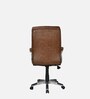 Bold Leatherette  Ergonomic Office Chair in Brown Colour