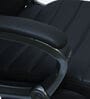 Bold Leatherette Executive Chair in Black Finish