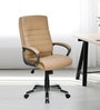 Bold Executive Office Chair In Cream Colour